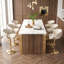 Swivel Upholstered and Velvet Bar Stool-515143445