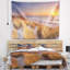 Tapisserie de bord de mer sur la plage de Texel Island-28492017