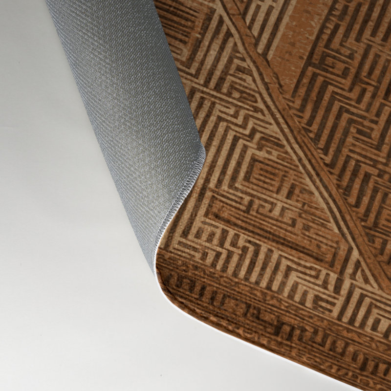 Tapis intérieur et extérieur ArtDeco, Rectangle 9 pi x 12 pi
