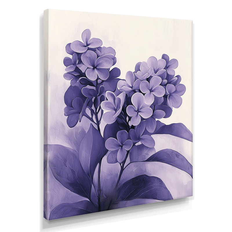 Karlee - Floral Canvas Prints, H 40 po x l 30 po, Toile tendue, Ne s’applique pas
