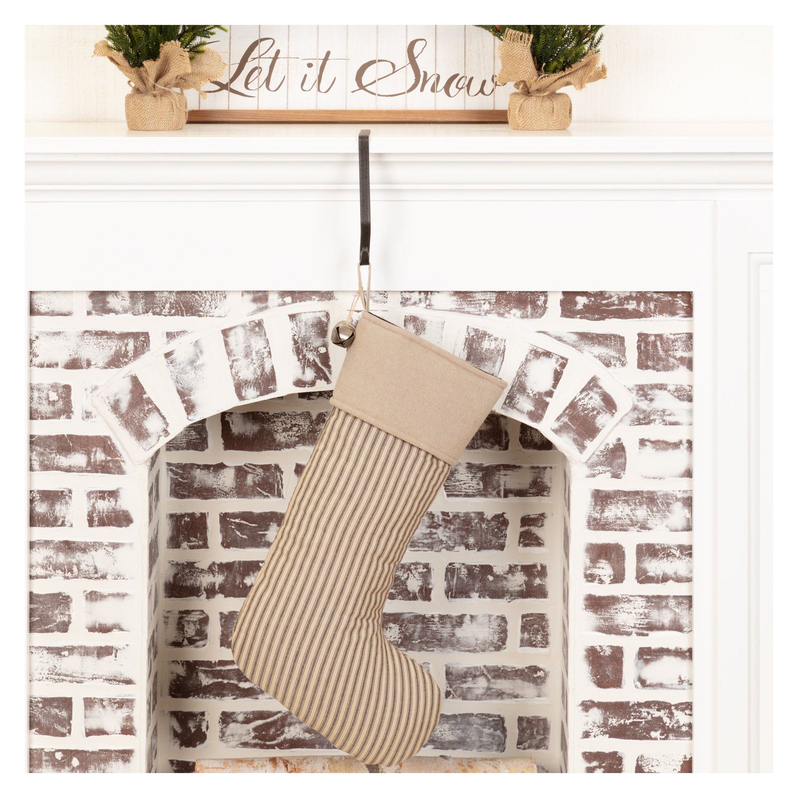 Ticking Stripe Stocking