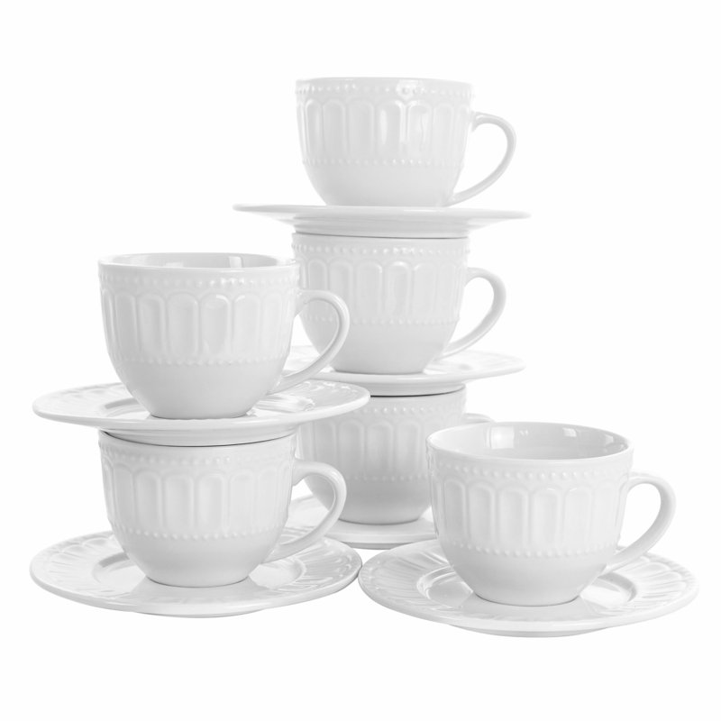 Tasse et soucoupe Elama Charlotte