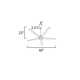Isobel 60'' 3 Blade Ceiling Fan with LED Light Kit