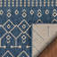 Geometric Synthetic Indoor / Outdoor Area Rug-53404154