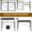 Abdisalan Rectangle 100cm L Training Table-1894021799