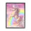 «Dazzling Unicorn Fluffy Pink Clouds Fantasy Rainbow» par Ziwei Li - impression