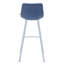 Tabouret de bar 41 po en cuir avec pieds en acier inoxydable-1911943941-1891155549