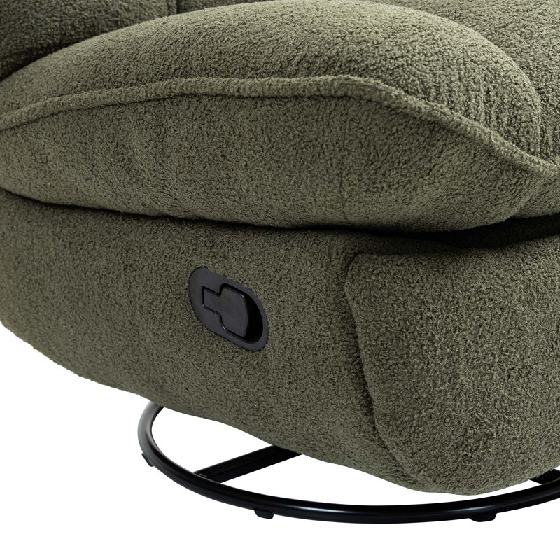 Fauteuil inclinable pivotant à 360 ° Chenille