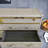 Sideboard With Crocodile-effect Leather 71.25'' W Dresser