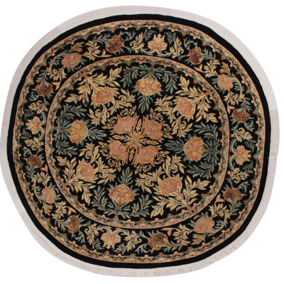 Euben Wool Floral Indoor Rug