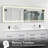Frameless Led Bathroom Mirror,3 Colors Dimmable,anti-fog,memory Function,wall Mounted Lighted Vanity Mirror-1287647283