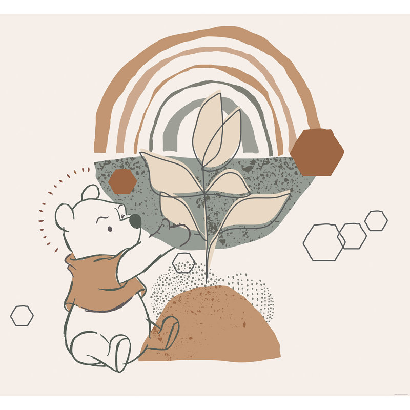 Winnie the Pooh Grow 3m x 2.8m Matte Wall Mural