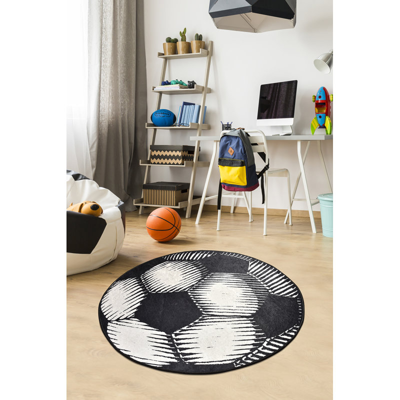 Shag Area Rug, Round 198cm