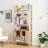 Modern Bookshelf With Sliding Doors-693225457