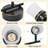 3 Light Dimmable LED Track Lighting Kit, Matte Bronze Flush Mount Ceiling Light Fixture with Etched Glass Shades, Adjustable Wall Lamp with Integrated LED Bulbs