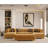 Maderos Velvet U-Shaped Sectional Symmetrical