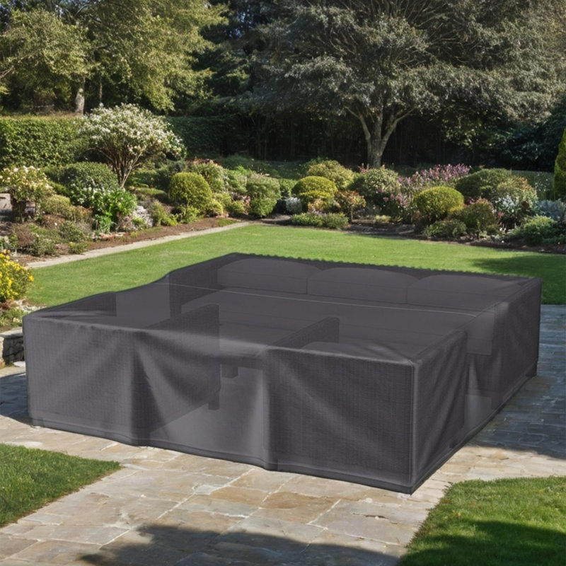 Jayant Outdoor Patio Dining Set Cover, 70cm H x 270cm W x 210cm D