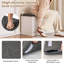 Range-chaussures avec range-chaussures 2 portes et 2 tablettes réglables