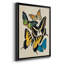 Collage Butterflies II, reproduction d'art encadrée-1369986123-1369986122