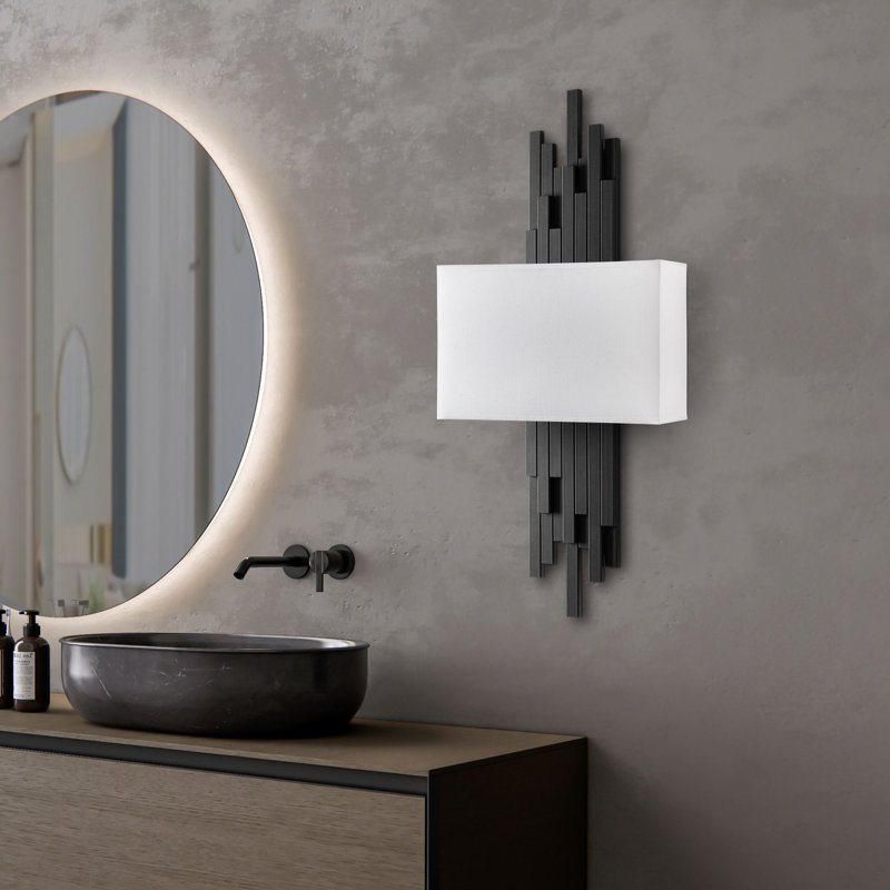 Lampe murale, Noir