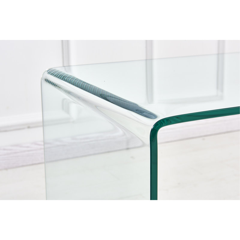 Table de bout Bent Glass