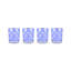 Blue Check Acrylic Tumblers-95620490