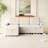 Convertible Sleeper Combo Sofa, Convertible Sofa Bed Polyester Pullout Bed With Storage Recliner And Cup Holder For Living Room, Tight Spaces-1160907532-1160907534