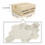 Tuile de marbre hexagonal, marbre blanc