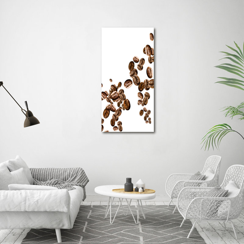 Coffee Beans - Wrapped Canvas Print