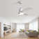 Nicola 52'' 3 - Blade Modern Ceiling Fan with Remote Control and Light Kit