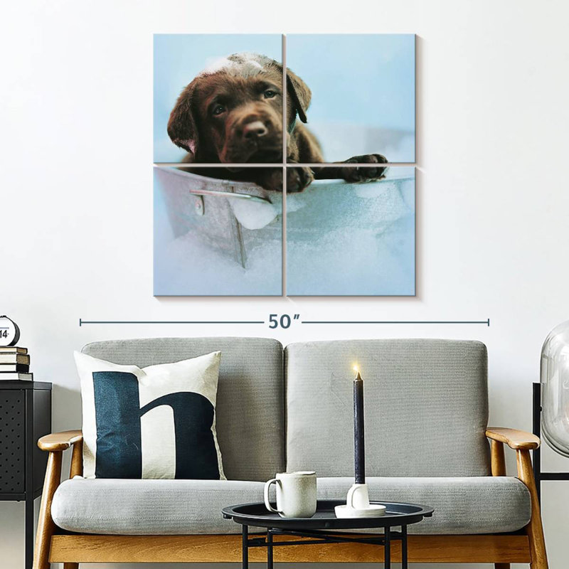 Brampt Beau The Dog, 32" H x 32" W