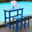 Table de bar en PEHD