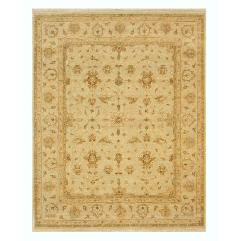 Tapis Agra multicolore en laine nouée à la main
