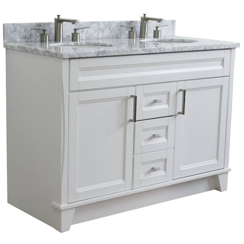 Ensemble de meuble-lavabo double 49 po Hannaford