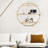 Gerrica 3 Piece Circle Bracket Shelf