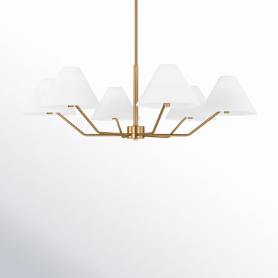 Burke 6-Light Large Chandelier