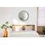 Huldar Glass Flat Wall Mirror