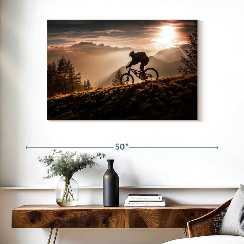 Senne Golden Hour Biking, H 26 po x l 39 po