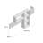 Pecor Wall 3 - Hook Wall Mounted Coat Rack-21654400