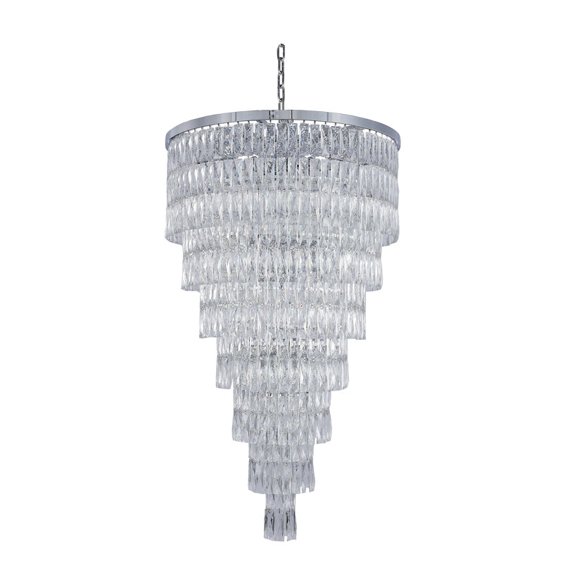Lustre en cristal 7 lumières Transitional