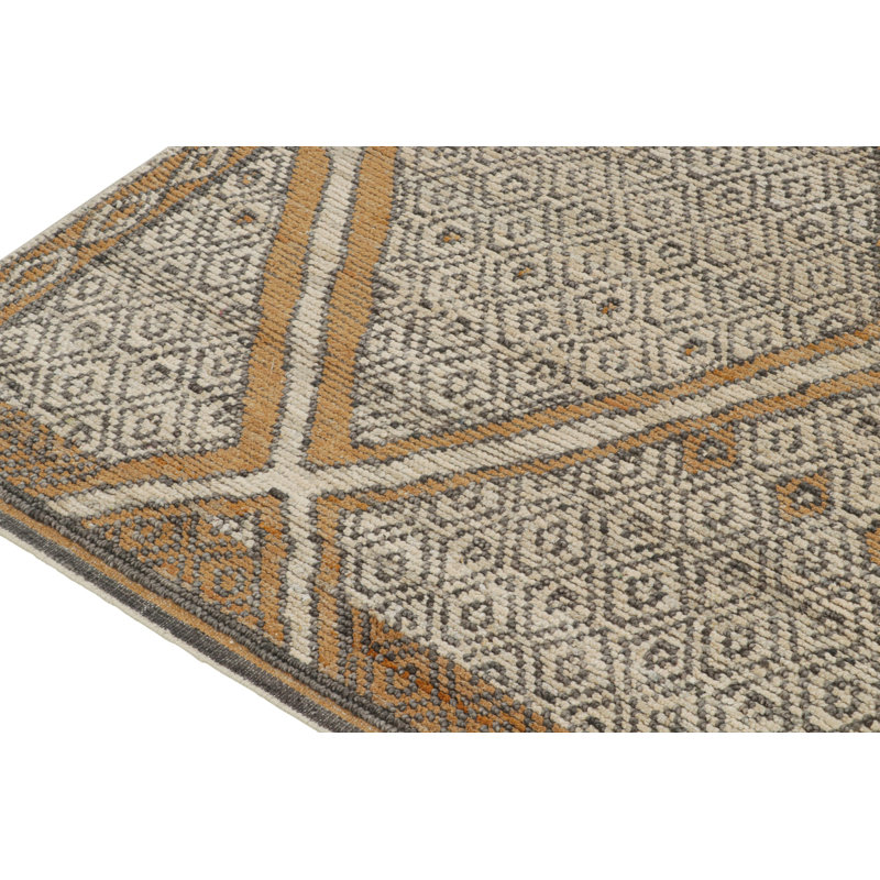 Moroccan Hand Knotted Area Rug, Rectangle 8' x 10'