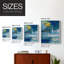 «Spring Winds I», reproduction encadrée de qualité supérieure - prête à être accrochée - aucun clou requis - aucun clou requis-1197591671-1197591673
