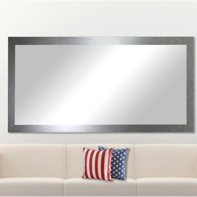 Armone Wood Flat Wall Mirror