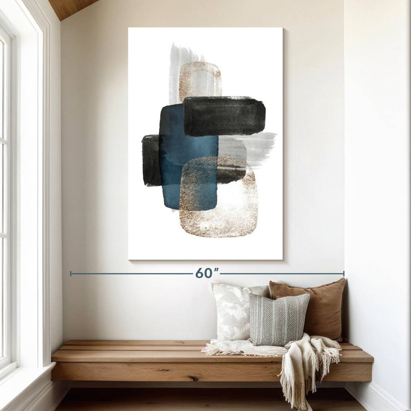Avery Night Blue II, 51" H x 34" W