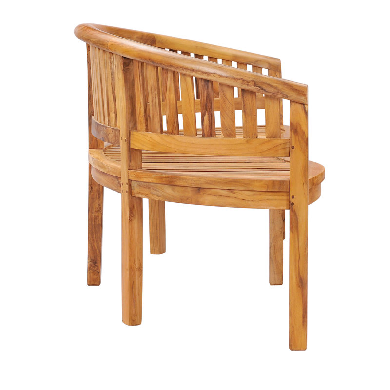 Peanut Teak Garden Bench