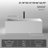 MonBlari 67" X 28" Solid Surface Freestanding White Soaking Bathtub With Overflow And Pop-Up Drain For Bathroom-124071267-126677823