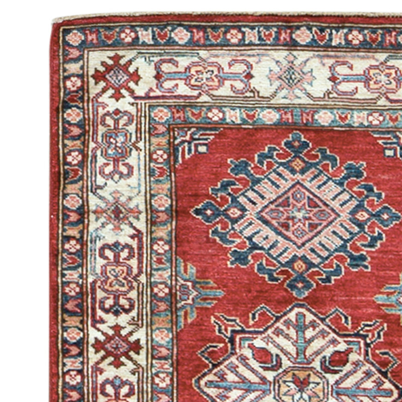 Tapis de couloir en laine noué à la main