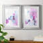 «Fluid Magenta III», reproduction encadrée de qualité supérieure - prête à être accrochée-780187920-780187921