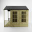 Mercia 8 x 8ft Premium Wessex Summerhouse-1231674859