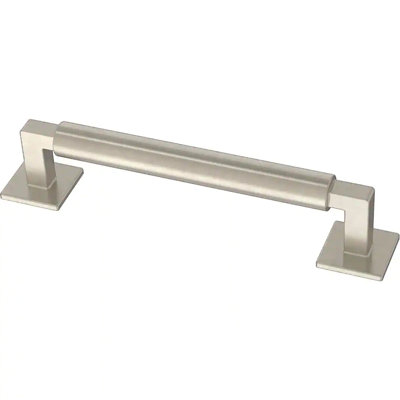 5-1/16" Modern Post Pull Satin Nickel